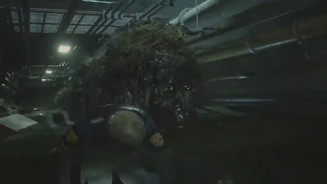 RESIDENT EVIL 2 - Leon Kennedy vs Alligator смотреть онлайн
