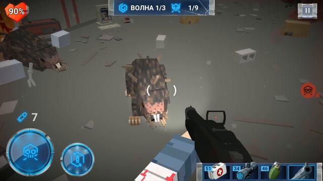 ОГРОМНЫЙ ЗОМБИ БОСС БОБЁР ИЛИ КРОТ! КРУТОЙ ДРОБОВИК ПРОТИВ ЗОМБИ! - The Walking Zombie: Dead city смотреть онлайн