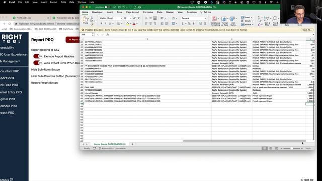 RightTool: Export Reports to CSV in QuickBooks Online смотреть онлайн