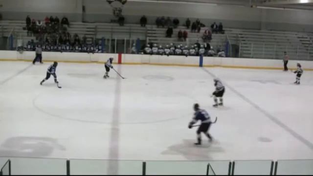 Marian University Hockey - #5 Derek Perl Hit 3 vs FU смотреть онлайн
