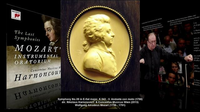 W.A. Mozart - Symphony No.39, K.543 (dir. Nikolaus Harnoncourt, Concentus Musicus Vienna, 2013) смотреть онлайн