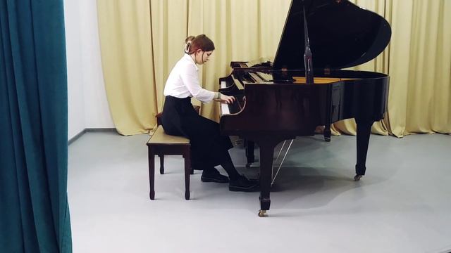 Цыганова Зарина, И. Беркович "Прелюдия" e- moll, смотреть онлайн