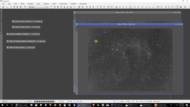 Tadpole Nebula (IC 410), the Moon, and Jupiter смотреть онлайн
