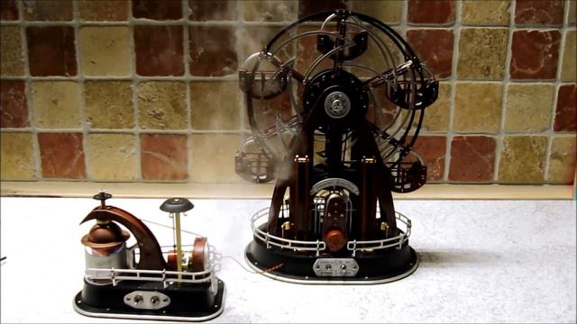 Gintschel Modellbau - Six Arrows ferriswheel powered by Tornado turbine смотреть онлайн