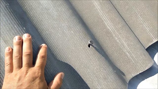 Укладка нового шифера в одиночку/ Стройка,ремонт/Новая Жизнь