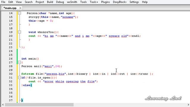 C++ Binary Files | Read, Write Methods | CPP Programming File Management Video Tutorial смотреть онлайн