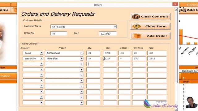 Excel VBA - Orders and Inventory Management - Excel 2013 - PLus Overview смотреть онлайн