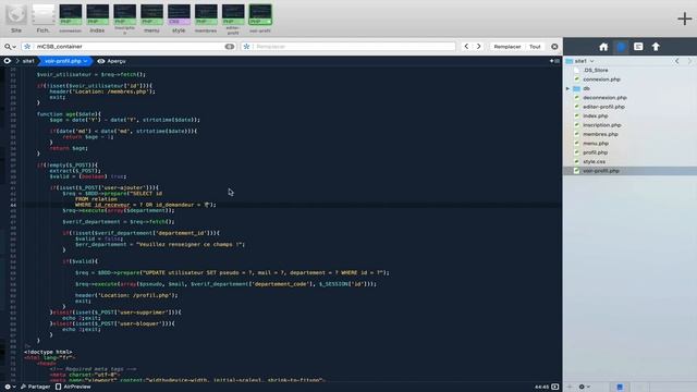 #11.1 Demande d'amis en PHP (1/3) смотреть онлайн