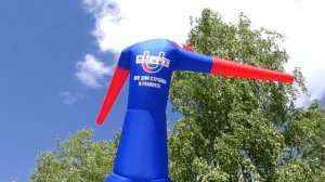 Танцующие надувные человечки – Аэромены с подсветкой