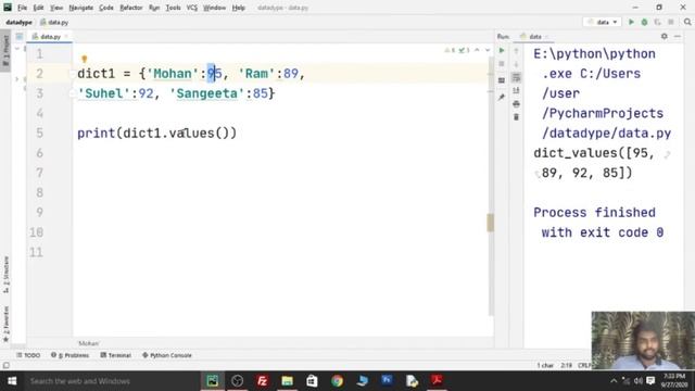 DICTIONARY METHODS AND BUILT IN FUNCTIONS IN PYTHON in Hindi | CLASS 11 IP CHAPTER 4 NCERT 2020-202 смотреть онлайн