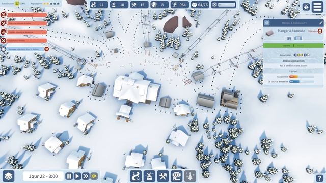 Snowtopia : Ski Resort Tycoon ❄️| Lets Play Fr | Ep. 2 | On Developpe La Station ! смотреть онлайн