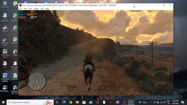Red Dead Redemption 1 Gameplay in Xenia Canary Using i5-4570 [Rx6400 pcie 3.0] || Rx Gamer смотреть онлайн