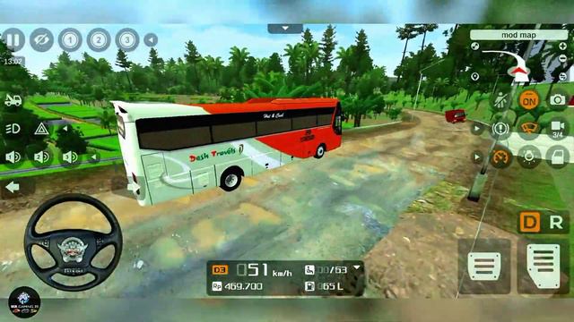 Bussid New Death Road Mod - Best Bus Simulator Games - Android Gameplay смотреть онлайн