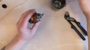 Ремонт моторчика печки ПРАДО 120 (замена подшипников)