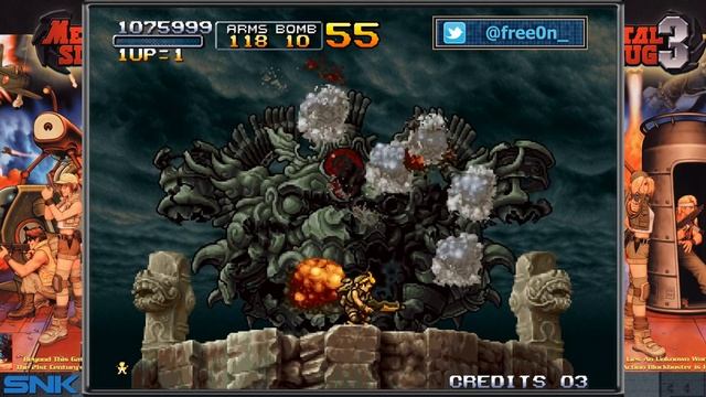 METAL SLUG 3 (2000) - #АРКАДНЫЕ АВТОМАТЫ #NEOGEO | ПРОХОЖДЕНИЕ | Ретро-игры