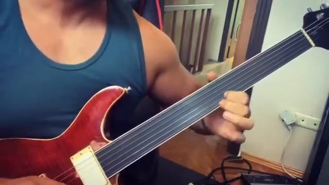 Cort M600 Fretless (conversion by Matt Guitars, Istanbul) Daddario NYXL 10-46 NeuralDSP Plini смотреть онлайн