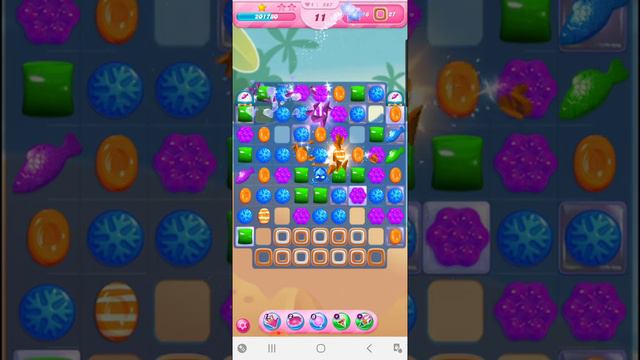 Candy Crush Saga 587 level #candycrushsaga смотреть онлайн