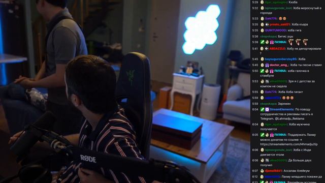 ХОБА ЗАЛЕТЕЛ С ПОДАРКОМ К ЛАХМЕ #лахма #lahmadju #lajma