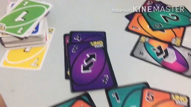 First vlog teaching how to play uno flip смотреть онлайн