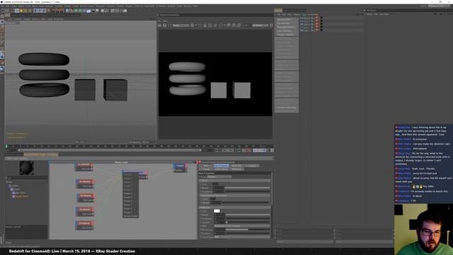 Redshift for Cinema4D Live: Make an XRay Shader | March 15, 2018 смотреть онлайн