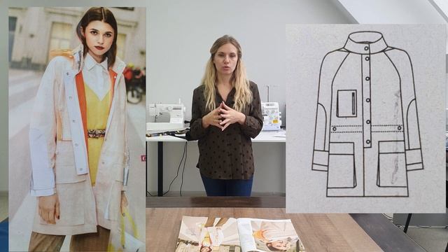 Обзор журнала Patrones 10/2021. Множество вариаций плащей и пальто для яркой осени!