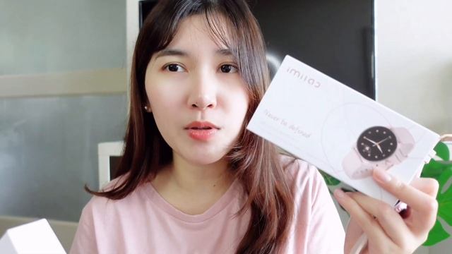 Unboxing Smart Watch sweet pink xiaomi imilab w11 Lady smart watch 실제판(스폰서 없음) смотреть онлайн