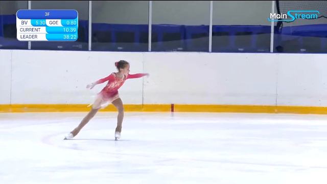 Дарья САРЫМСАКОВА КП 07.09.2022 Первенство Москвы рн 19049  Last skate!!