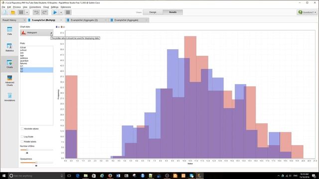 RapidMiner Stats (Part 6): Histograms смотреть онлайн