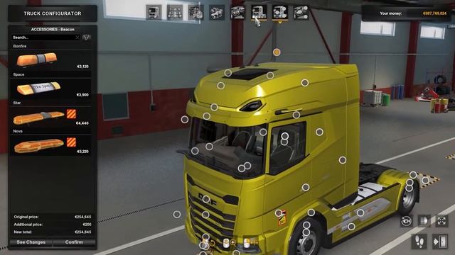 ETS2 - Daf XG/XG+ Tuning & Skin смотреть онлайн