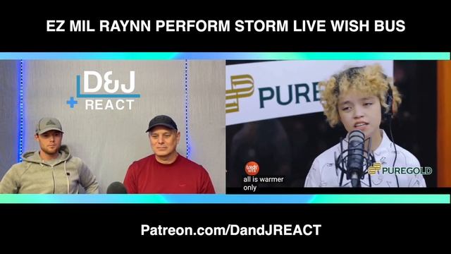 Two ROCK Fans REACT to EZ MIL RAYNN PERFORM STORM LIVE WISH BUS смотреть онлайн