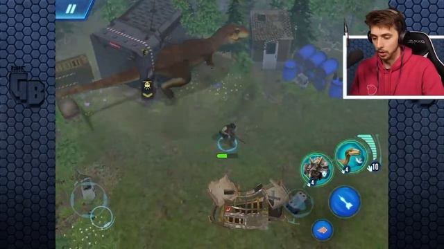 GIANT CARNIVORE ACRO UNLOCKED!!! - Jurassic World Primal OPS | Ep2 HD смотреть онлайн