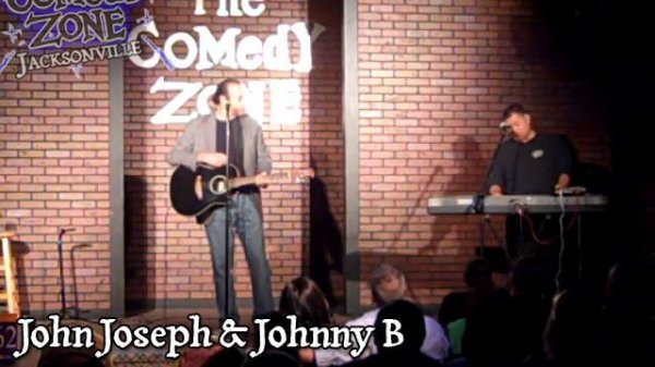 John Joseph and Johnny B at the Comedy Zone JAX