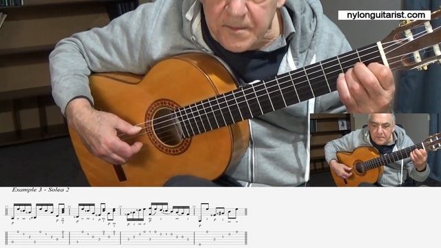 Slurs. 8 Falsetas. With tab. Flamenco guitar technique lesson. смотреть онлайн
