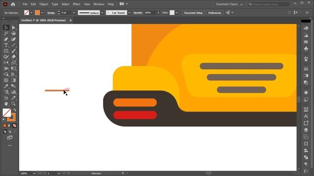 How To Draw School Bus in Adobe illustrator-Tutorial (Easy) смотреть онлайн