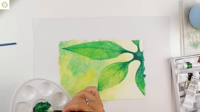 Рисуем росу акрилом смотреть онлайн