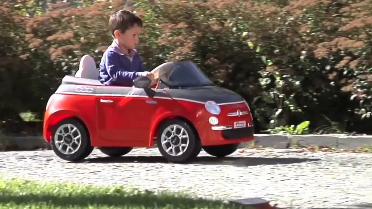 Электромобиль "Fiat 500" смотреть онлайн
