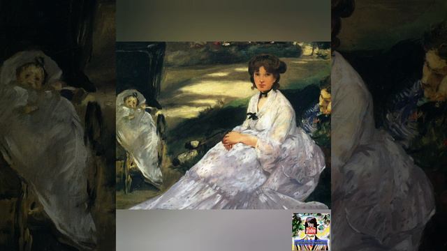 Berthe Morisot La culla | Analisi del quadro in 7 minuti, Documentario italiano spiegazione смотреть онлайн