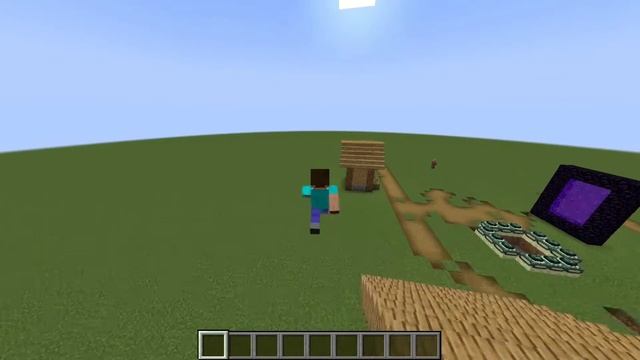 Minecraft found a beautiful village in java edition flat world смотреть онлайн