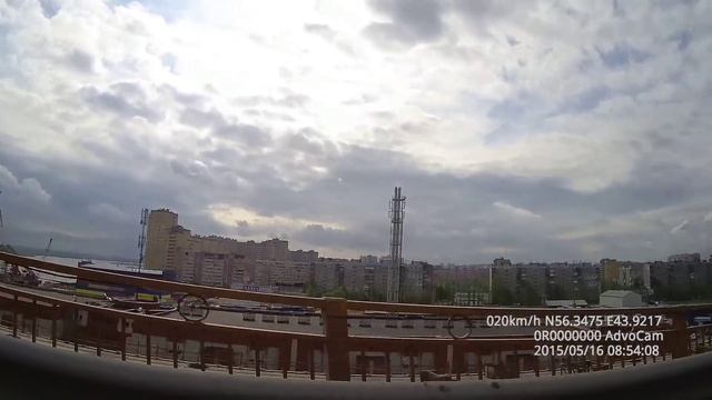 Новый Борский мост, строительство главного пролета 16.09.15г. смотреть онлайн