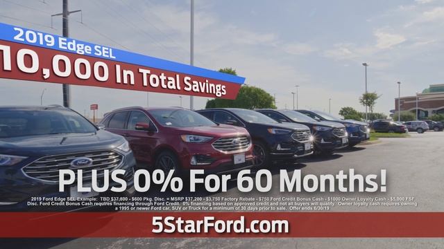 2019 Ford Edge With $10,000 In Total Savings смотреть онлайн