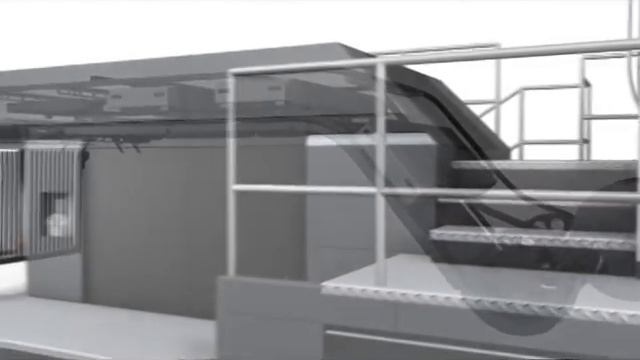 Heidelberg XL105 Offset Press Animation смотреть онлайн