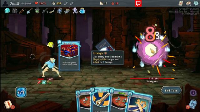 Slay the Spire - Ascension Attempts - The Defect A18.1 смотреть онлайн