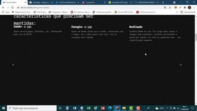 ? DRUNK ROBOTS GAME NFT? GANHE $300 GRÁTIS NFT ROBO NA GIVEAWAY смотреть онлайн