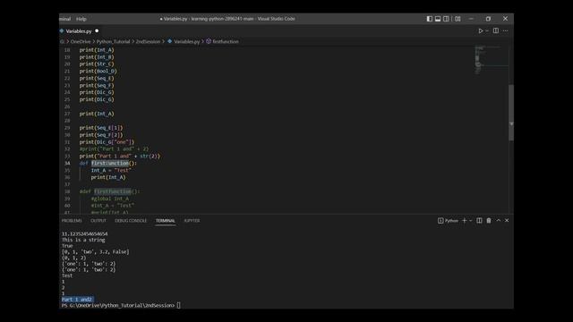 Python Programming Language (Variables and Expressions) смотреть онлайн