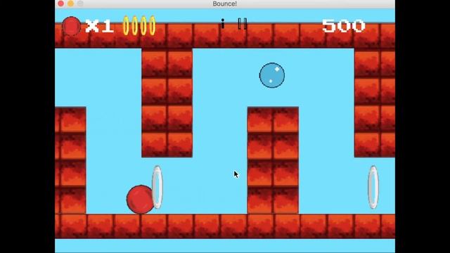 Bounce Nokia Game Remake using Pygame/Python смотреть онлайн