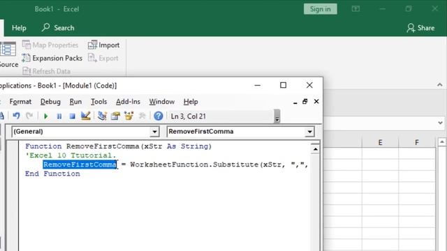 How to Remove Only the First Comma From a Sentence in Excel смотреть онлайн