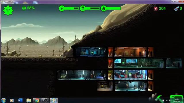 Играем в Fallout Shelter смотреть онлайн