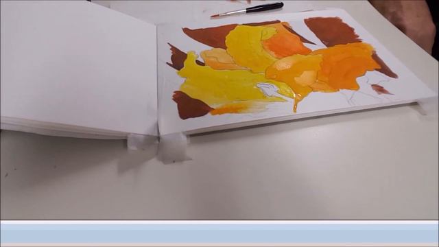 Timelapse: Gouache Painting of Gold Asiatic Daylily Cropped смотреть онлайн