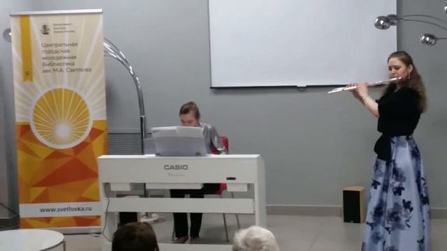 Бах. Соната ля-мажор. 1 часть смотреть онлайн