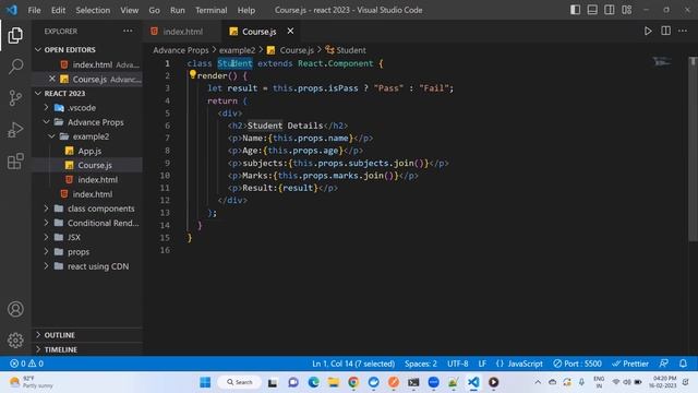javascript array map() method | ReactJS Advance Props Example | ReactJS Props смотреть онлайн